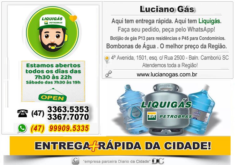 Disk Gás em Balneário Camboriú